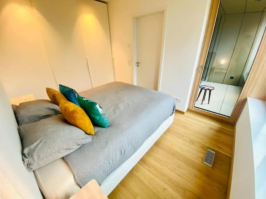 Chic One Bedroom Flat W Terrace&Parking Lucembursko Apartmán